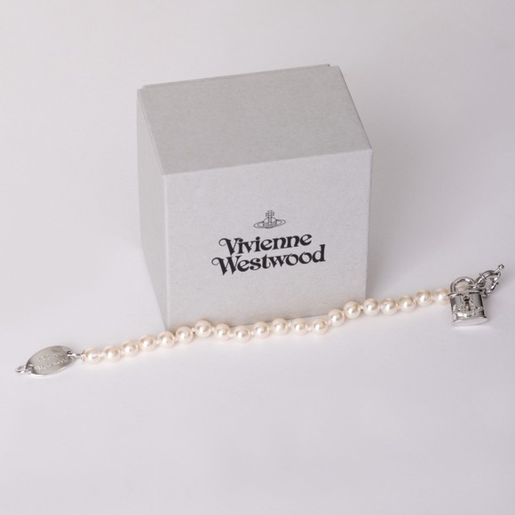 Vivienne Westwood Womens Silver Celestia Small Bracelet #3