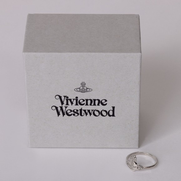 Vivienne Westwood Womens Silver Marinetta Ring #3