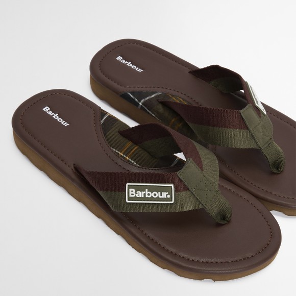 Barbour Lifestyle Mens Brown Harker Sandal #4