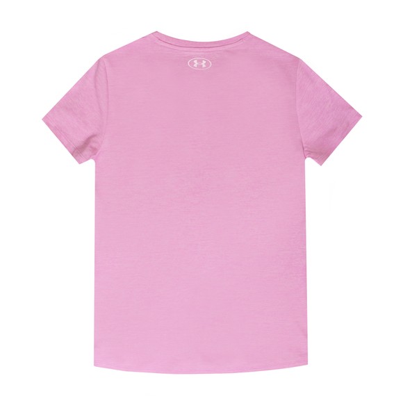 Under Armour Womens Pink Twist Short Sleeve T-Shirt #3