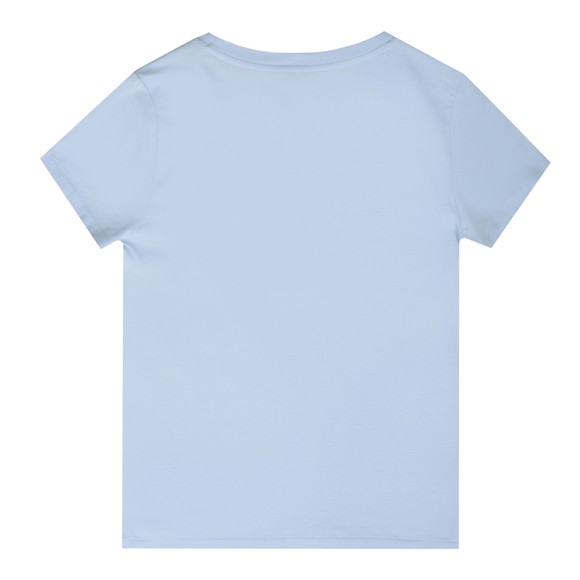Polo Ralph Lauren Womens Blue V-Neck T-Shirt #3