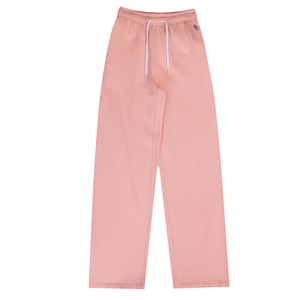 Drawstring Fleece Wide-Leg Jogger