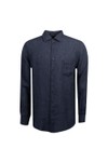 Rodd & Gunn Mens Blue Coromandel L/S Linen Shirt