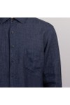 Rodd & Gunn Mens Blue Coromandel L/S Linen Shirt