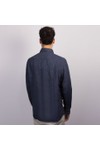 Rodd & Gunn Mens Blue Coromandel L/S Linen Shirt