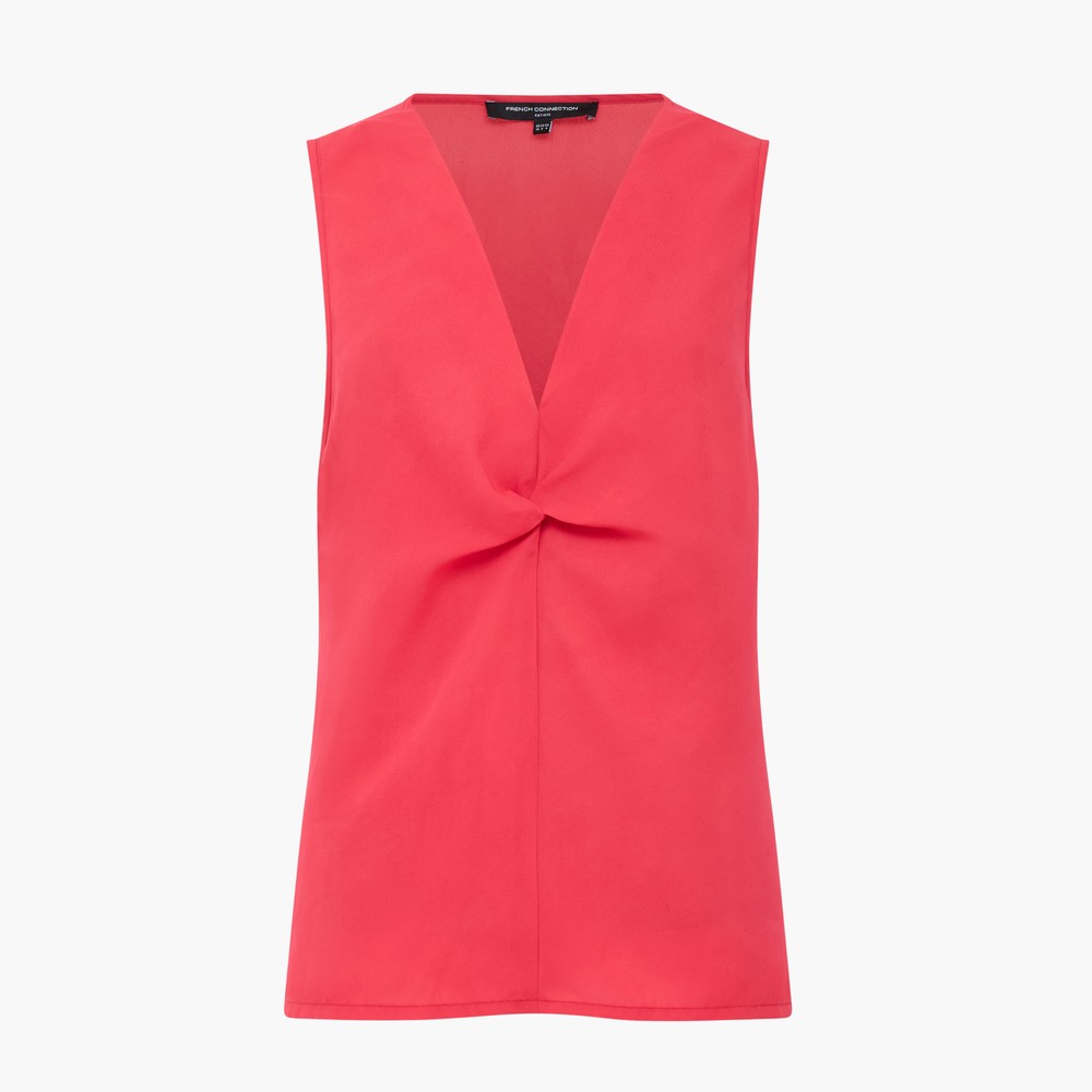 Mila Georgette Front Twist Top