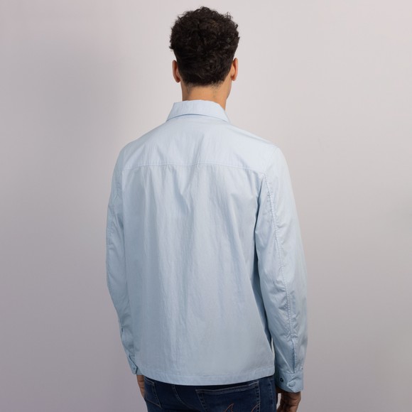 Belstaff Mens Blue Cargo Overshirt #4