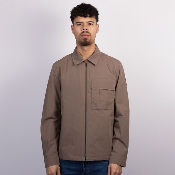 Belstaff Mens Grey Cargo Overshirt #3