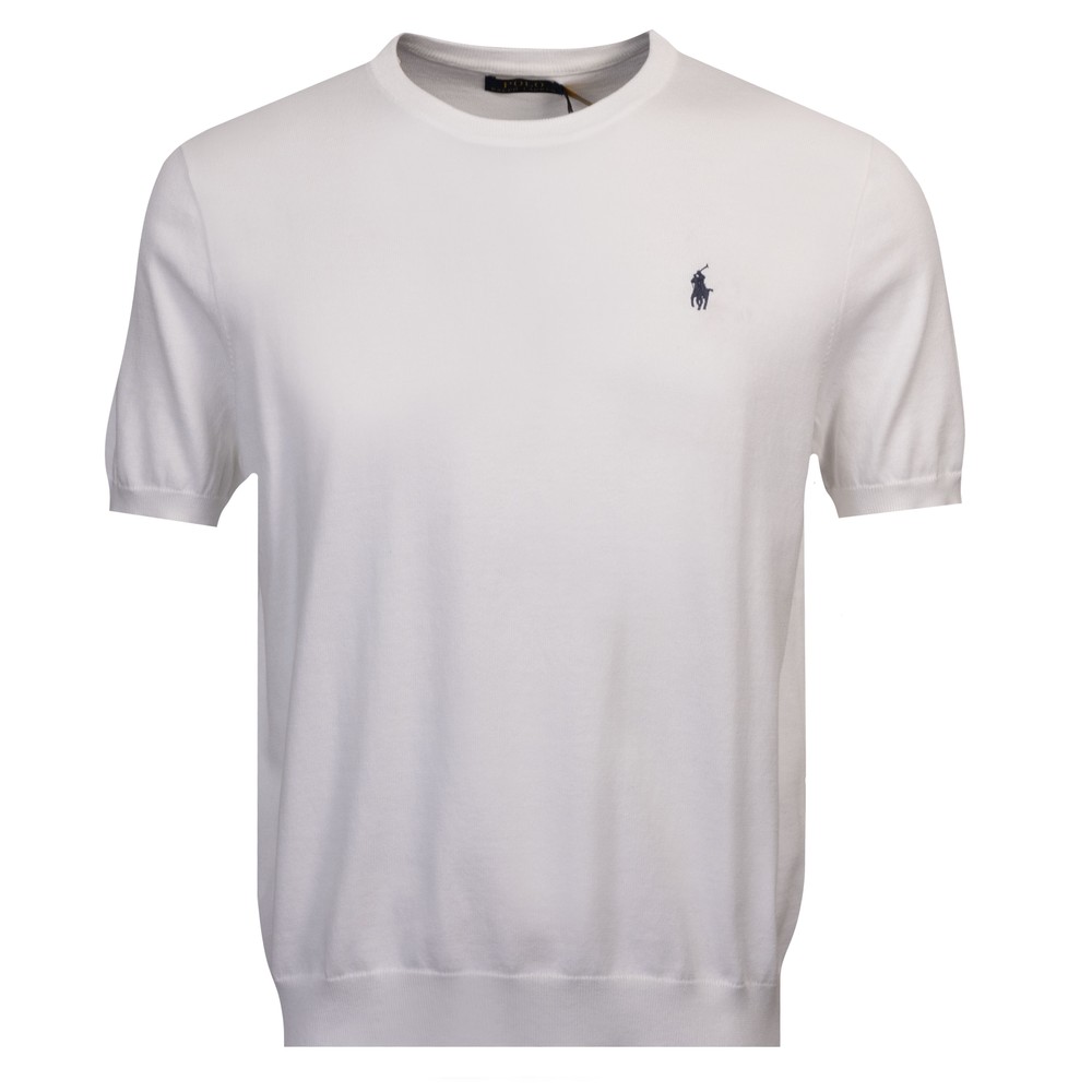 Cotton Crewneck Short Sleeve T-Shirt