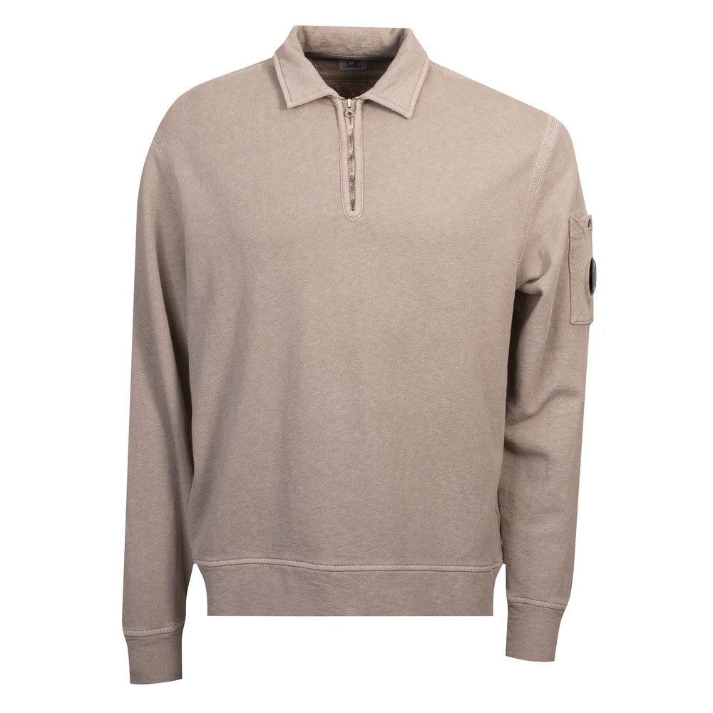 Malfile Fleece Lens Half Zip Sweatshirt