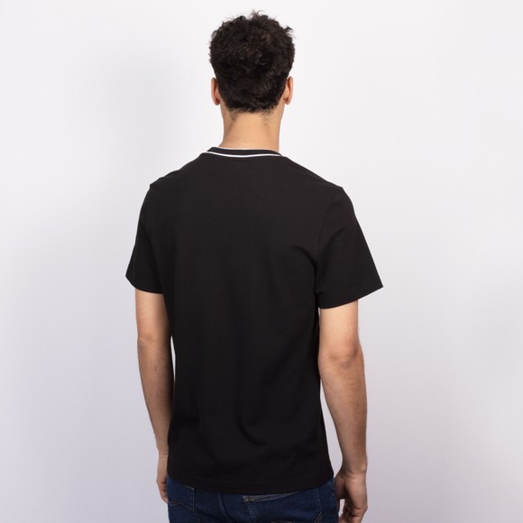 Lacoste Mens Black Stretch Pique T-Shirt #4