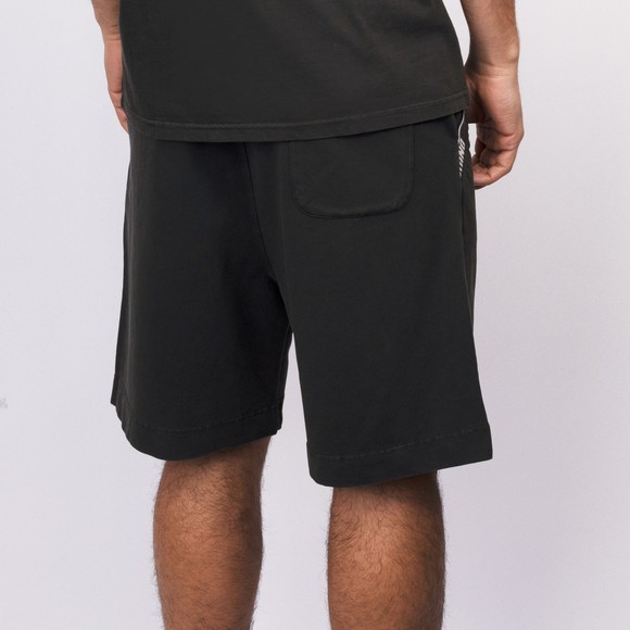 Moschino Mens Black Active Tape Pocket Jersey Shorts #4