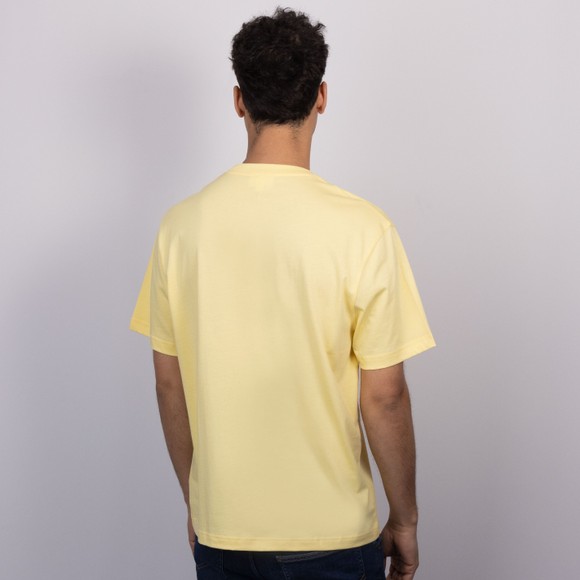 Lacoste Mens Yellow Classic Cotton T-Shirt #4