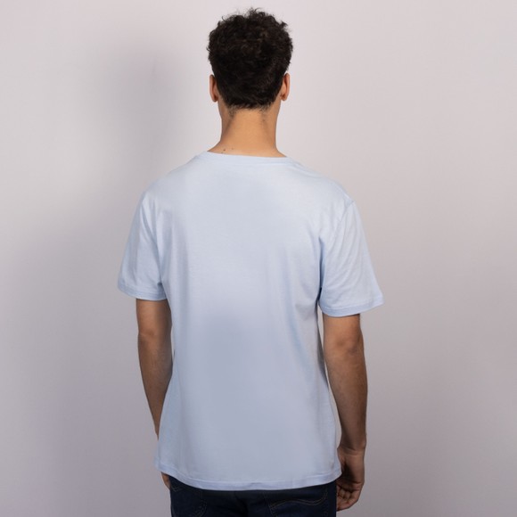 Moschino Mens Blue Active Big Logo T Shirt #4