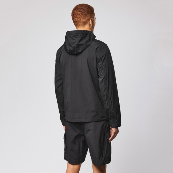 Weekend Offender Mens Black Temara Technical Windbreaker main image