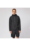 Weekend Offender Mens Black Temara Technical Windbreaker