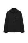 Weekend Offender Mens Black Temara Technical Windbreaker