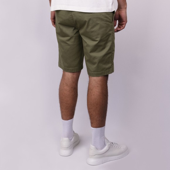 Lacoste Mens Green Stretch Twill Slim Chino Shorts #3