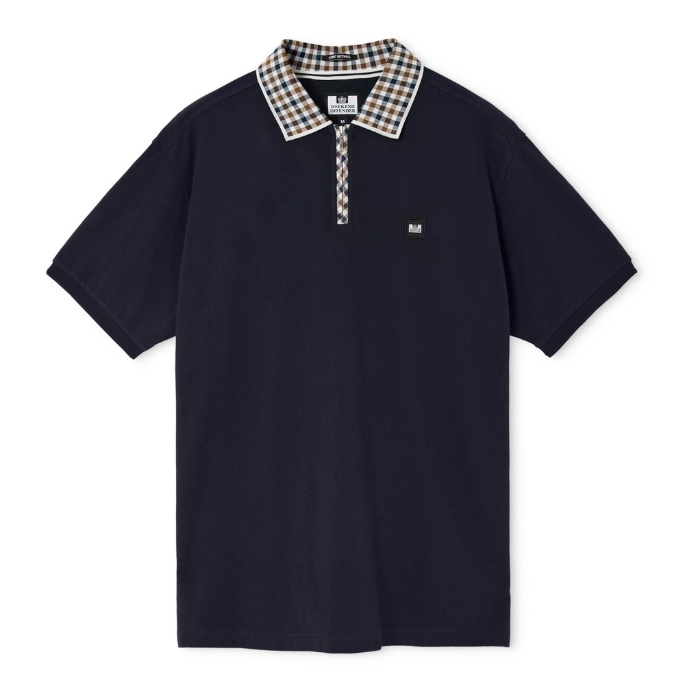 Tipasa Jacquard Rib Polo Shirt