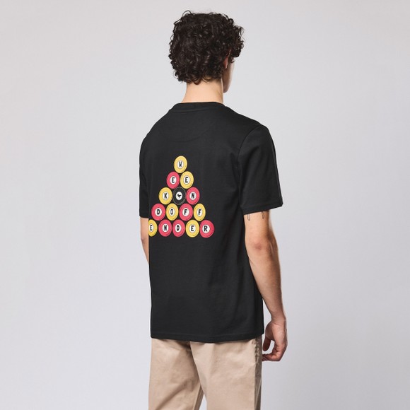 Weekend Offender Mens Black 8 Ball Graphic T Shirt