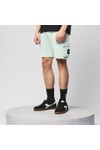Weekend Offender Mens Green Noreaster Nylon Pocket Detail Sweat Shorts 