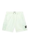 Weekend Offender Mens Green Noreaster Nylon Pocket Detail Sweat Shorts 