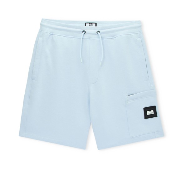 Weekend Offender Mens Blue Hawkins Sweat Short