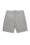 Weekend Offender Mens Multicoloured Ivan Check Chino Shorts