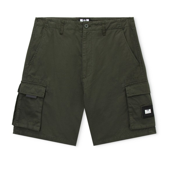 Weekend Offender Mens Green Mascia Cargo Short