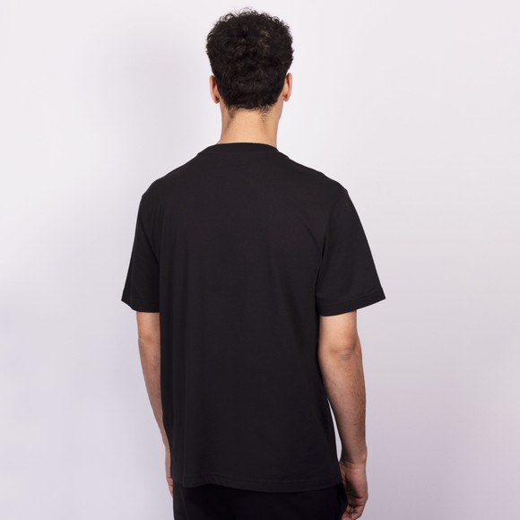 True Religion Mens Black Logo Patch T Shirt #4