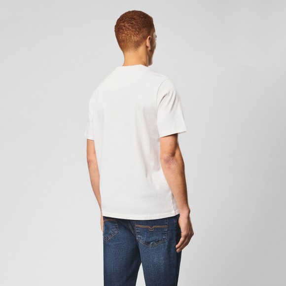 Weekend Offender Mens Off-White Brooklands Small Badge T-Shirt main image