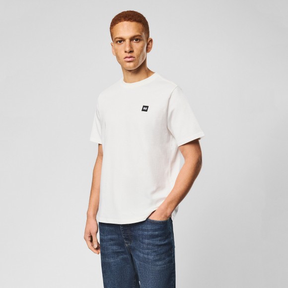 Weekend Offender Mens Off-White Brooklands Small Badge T-Shirt