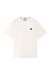 Weekend Offender Mens Off-White Brooklands Small Badge T-Shirt