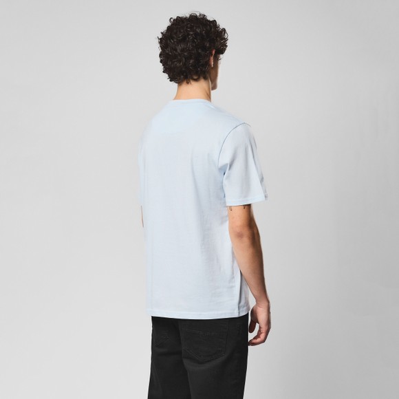 Weekend Offender Mens Blue Brooklands Small Badge T-Shirt main image