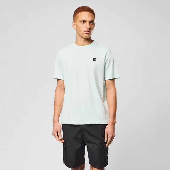 Weekend Offender Mens Green Brooklands Small Badge T-Shirt