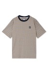 Weekend Offender Mens Multicoloured Trimmer Full Check T-Shirt
