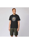 Weekend Offender Mens Black Wansdown Spiral Dog Logo T-Shirt