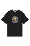 Weekend Offender Mens Black Wansdown Spiral Dog Logo T-Shirt