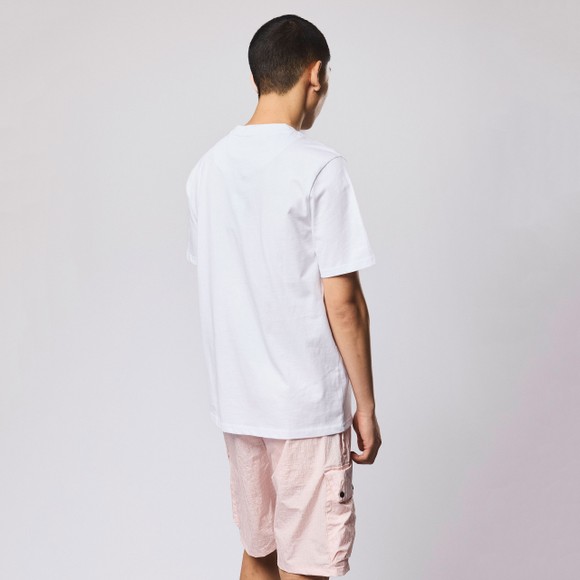 Weekend Offender Mens White Camden Graphic T-Shirt main image