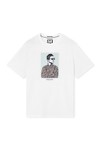 Weekend Offender Mens White Camden Graphic T-Shirt