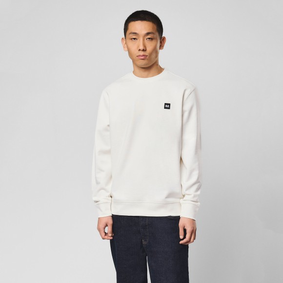 Weekend Offender Mens Off-White Ferrer Badge Sweatshirt main image