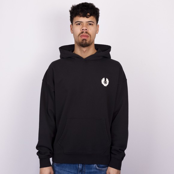 Belstaff Mens Black Competition Hoodie #3