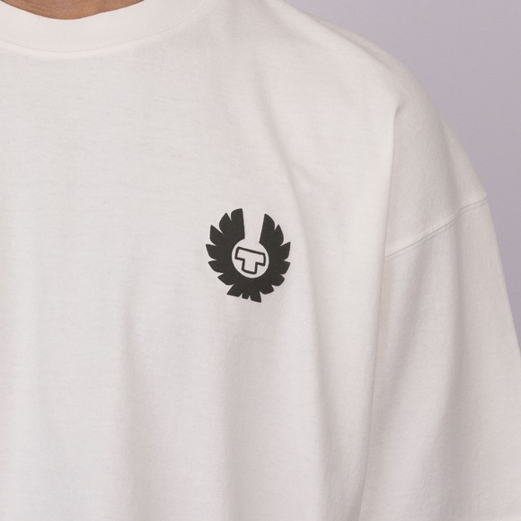 Belstaff Mens Beige Competition T-Shirt  #4