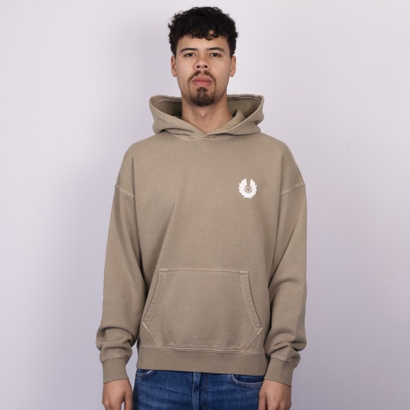 Belstaff Mens Beige Competition Hoodie #3