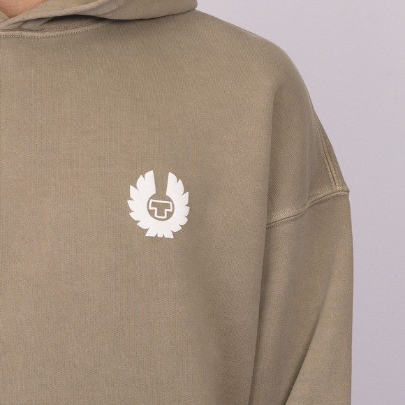 Belstaff Mens Beige Competition Hoodie #4