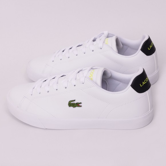 Lacoste Mens White Lerond Set 126 Trainer #3
