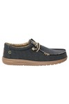 Hey Dude Mens Blue Wally Braided Shoe