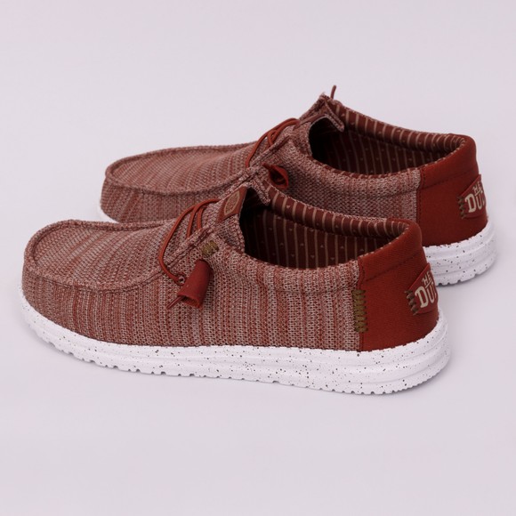 Hey Dude Mens Red Wally Stretch Sox main image