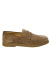 Loake Mens Beige Lucca Apron Loafer
