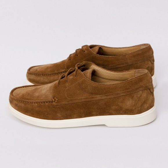 Loake Mens Beige Sardinia Boat Shoe main image